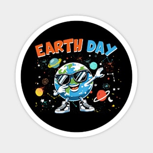 Earth Dab Dabbing Earth Day Magnet